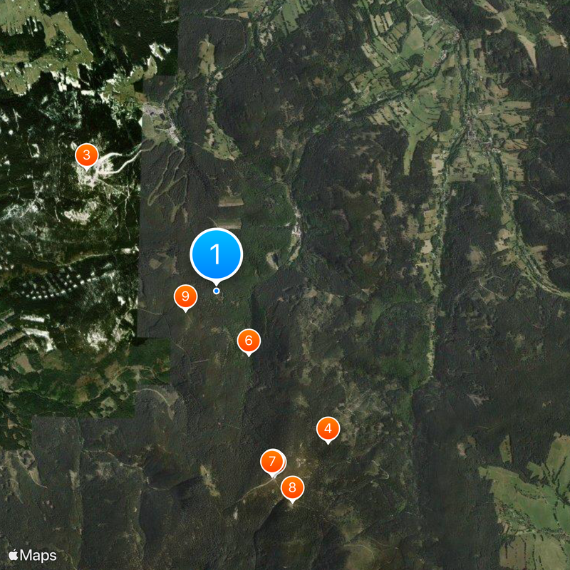 Jaskinia Niedźwiedzia Map