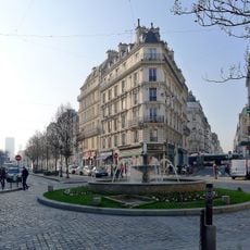 La place Georges-Moustaki