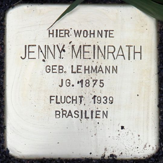 Stolperstein voor Jenny Meinrath
