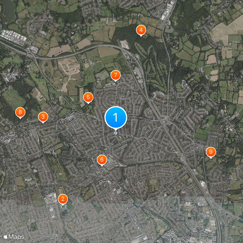 Edgware Map