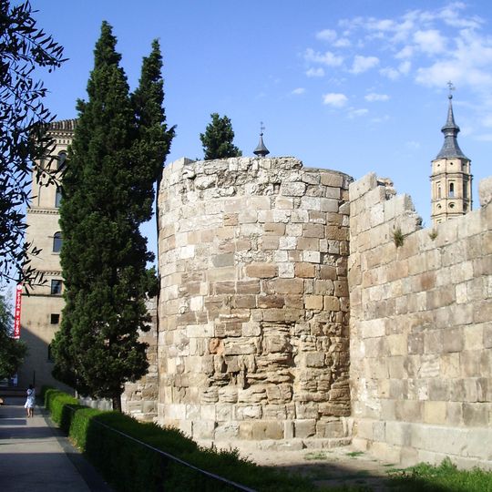 Ancient Roman wall of Zaragoza