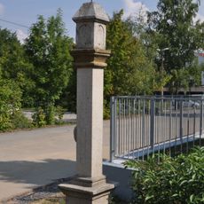 Boží muka na rohu Dvořákovy a Nádražní ulice (Žďár nad Sázavou)