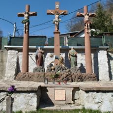 Golgota, súsošie veľkej Kalvári, kríž s korpusom III.