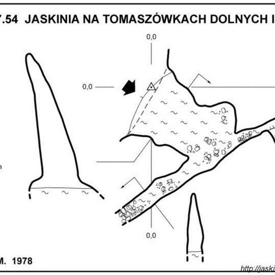 Jaskinia na Tomaszówkach Dolnych