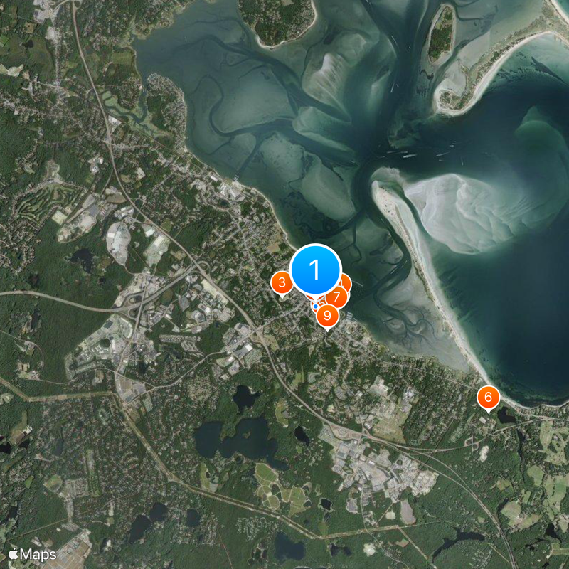 Patuxet tribe Map