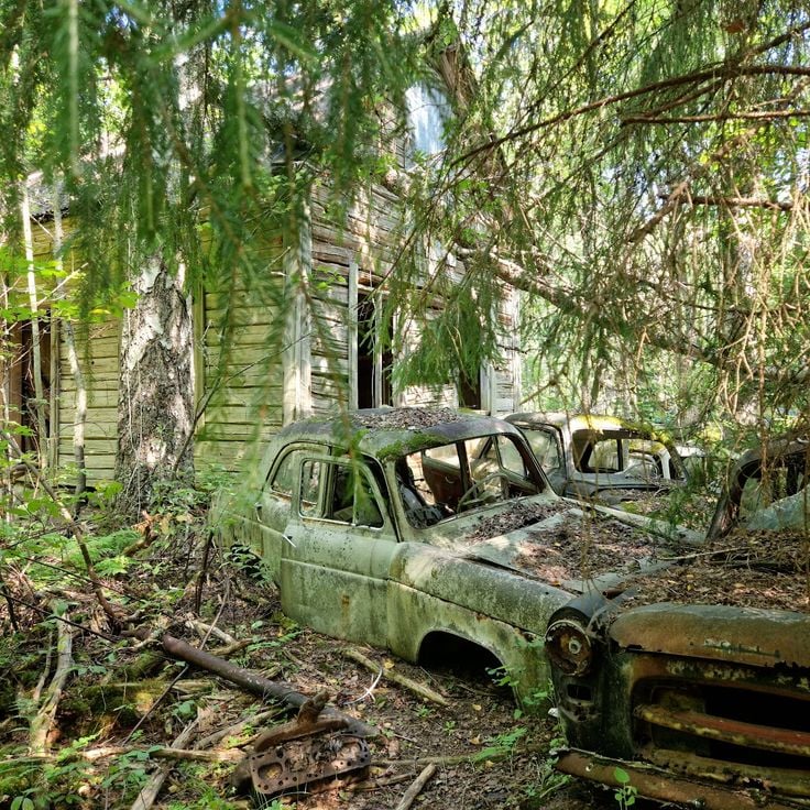 Båstnäs Car Cemetery