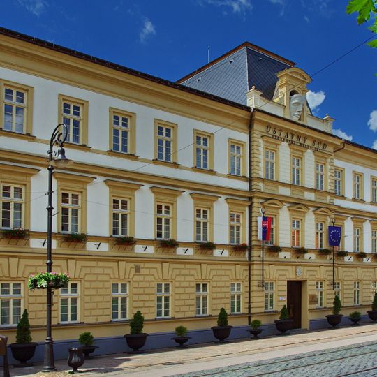 The building of the Constitutional Court of the Slovak Republic