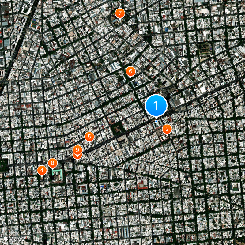 University of the Republic Map