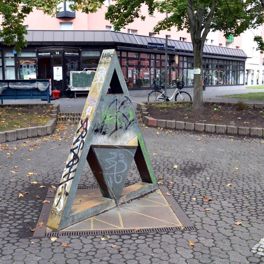 Brunnen in der Hellersdorfer Promenade