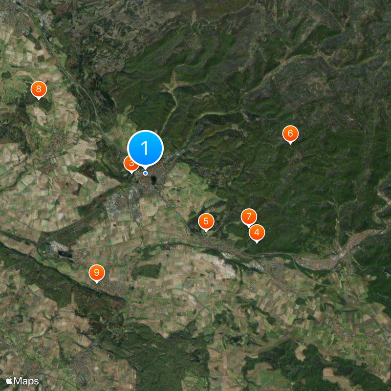 Herzberg am Harz Mappa