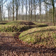 Tumuli 1-3 south of road Toterfout