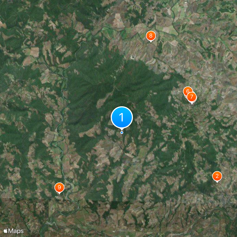 Brunello di Montalcino Map