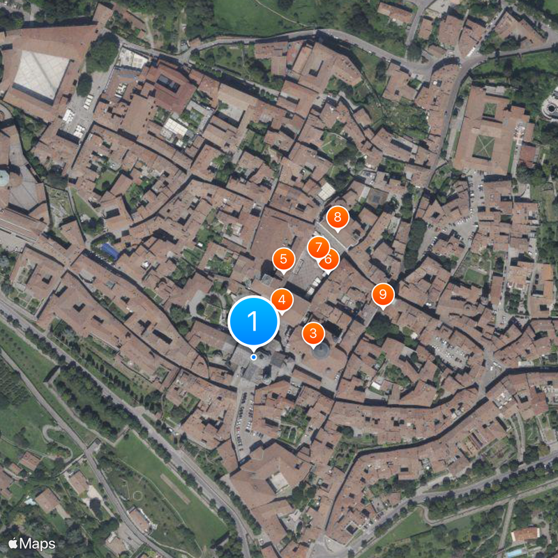 Santa Maria Maggiore Karte