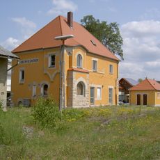 Station building at Oberviechtach station