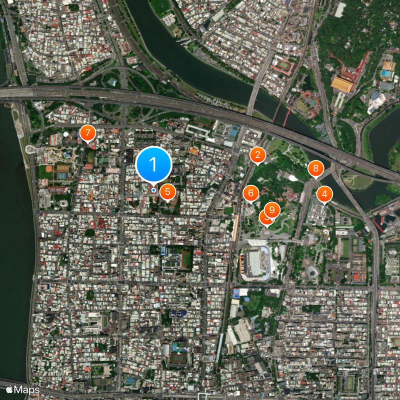 Dalongdong Baoan Temple Map