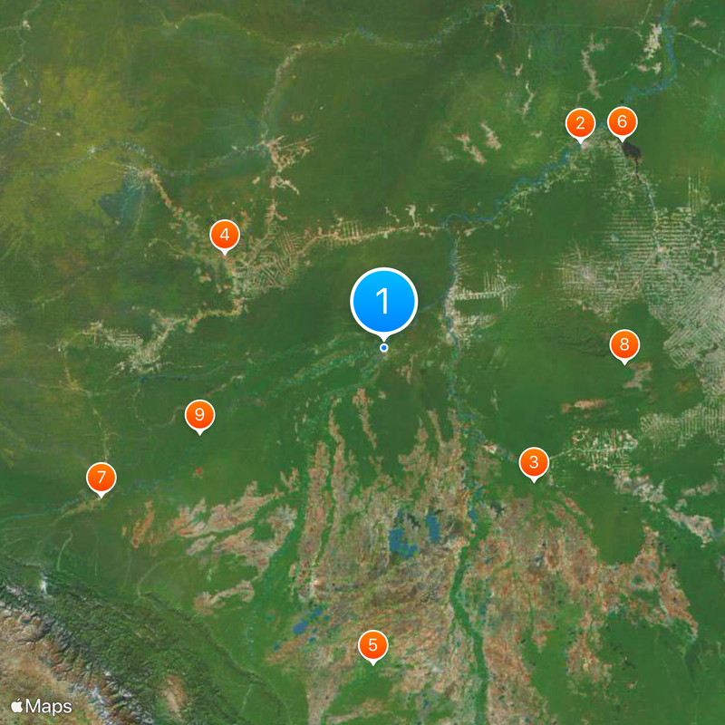 Riberalta Map
