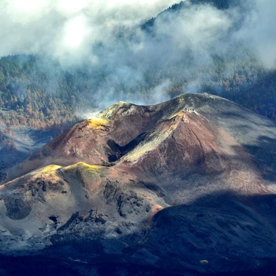 Tajogaite volcano