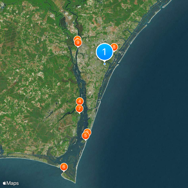 New Hanover County Map