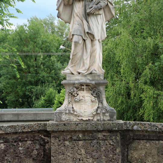 Statue of John of Nepomuk on Plainbrücke
