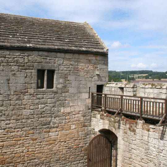 Outer Bailey Walls And Attached Farmbuildings