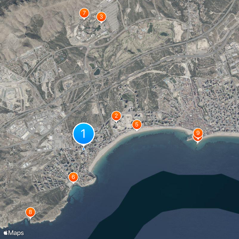 Gran Hotel Bali Map