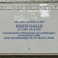 Commemorative plaque