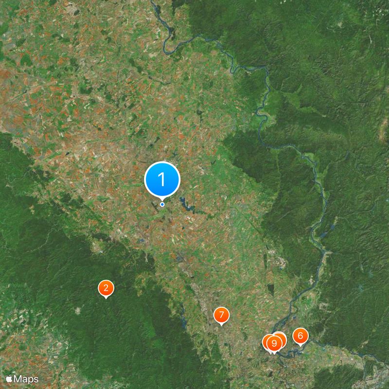 Belovo Map