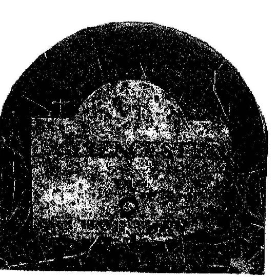 Milestone, opp. cottages 40yds W of Rodmarton turning.