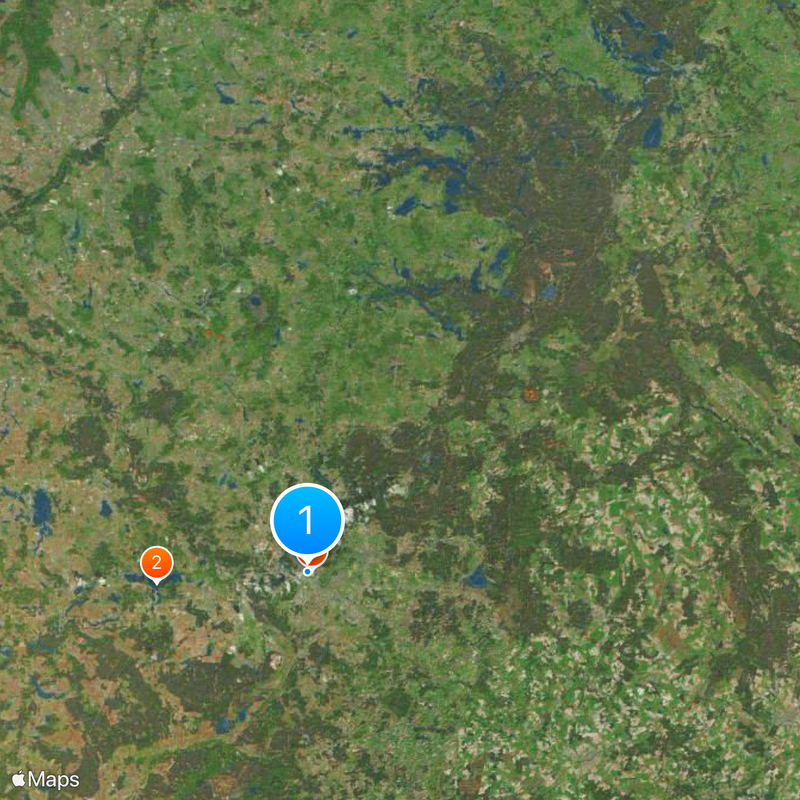 Contea di Vilnius Mappa