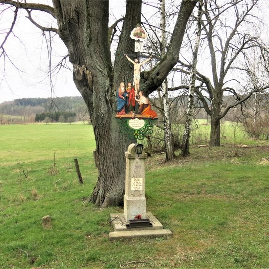 Kříž naproti domu 387 v Ludvíkovičkách