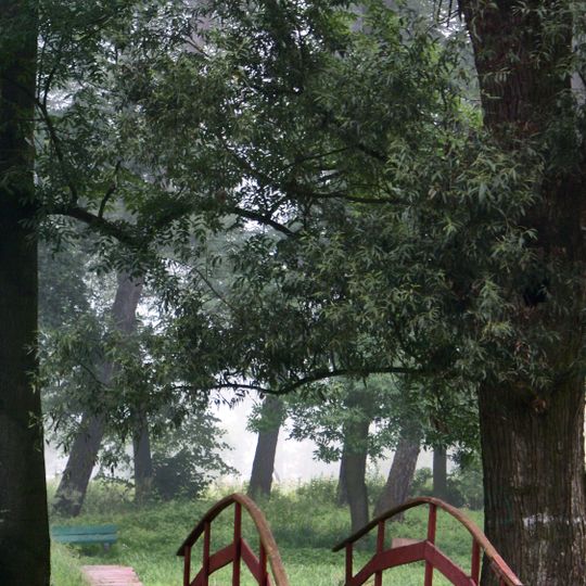 Manor park in Nagłowice