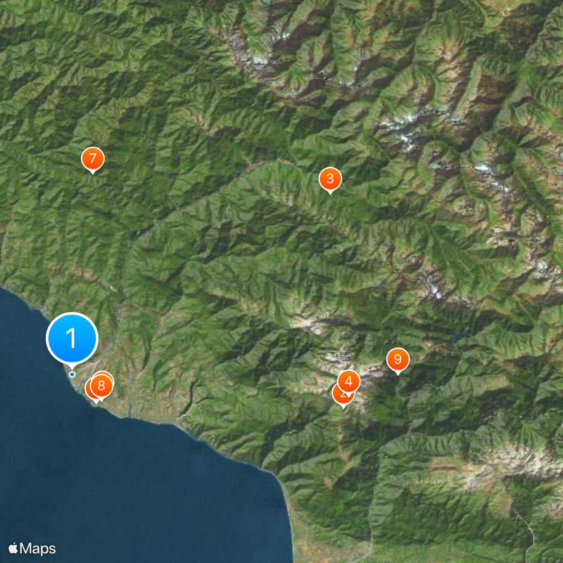 Adlersky City District Map