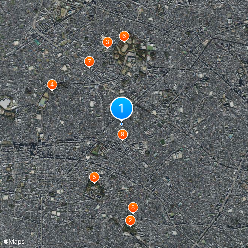 Musashino Academia Musicae Map