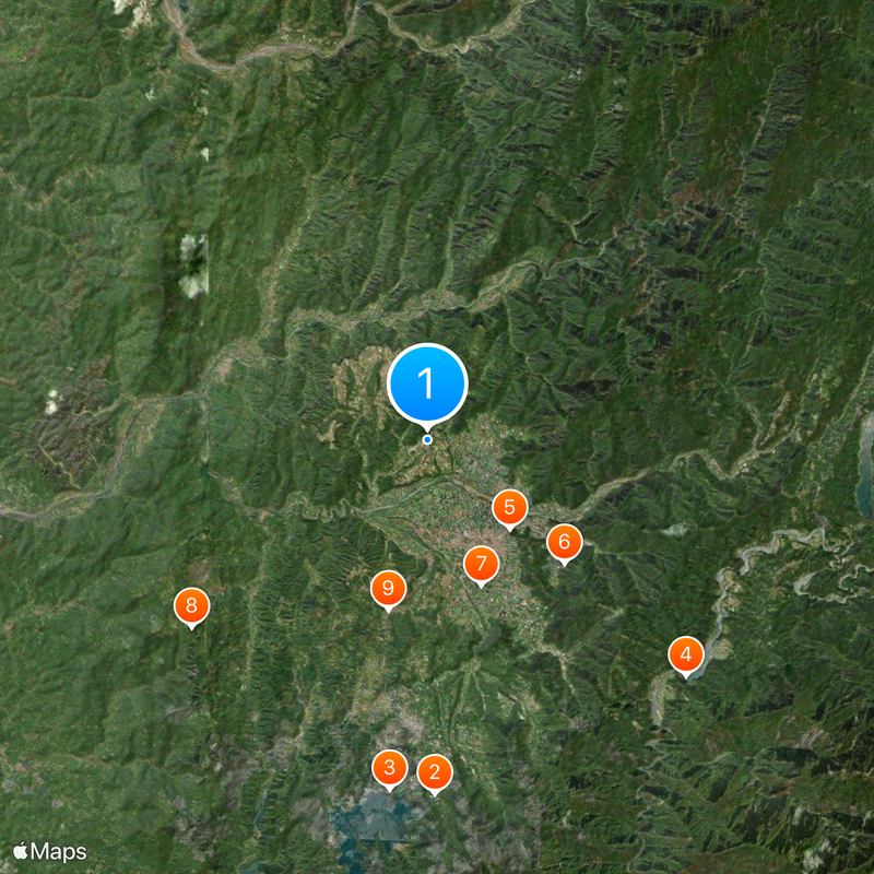 Chung Tai Chan Monastery Map