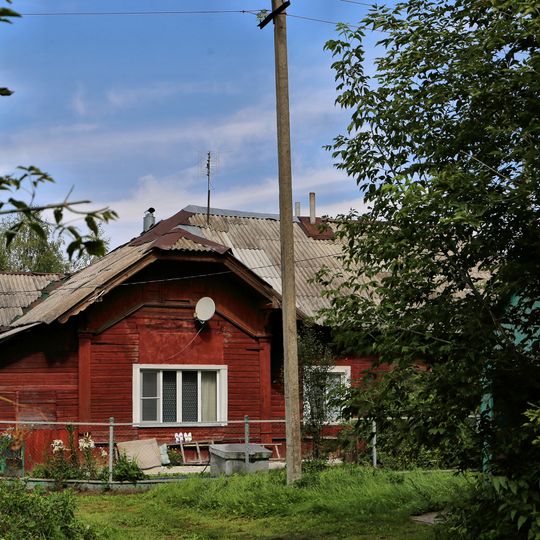 Дом, в котором родился и с 1919 по 1922 г. жил Герой Советского Союза В.И. Ястребцов