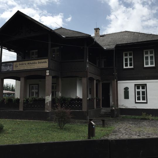 Rodný dom M. Galandu, vila pamätná