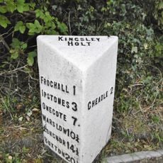 Milepost At Sk 018 460