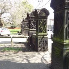 Gate Piers At Entrance To Armley Park