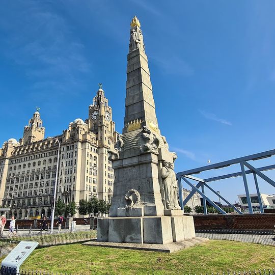 Waterfront Pier Head Promenade Liverpool