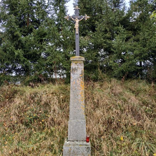 Kříž v západní části Mohelnice u Nepomuka