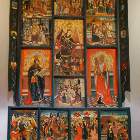 Retablo de San Miguel en Vielha
