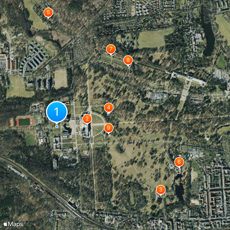 University of Potsdam Map