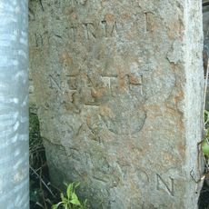 Milestone at the junction of Old Road and Thorney Road