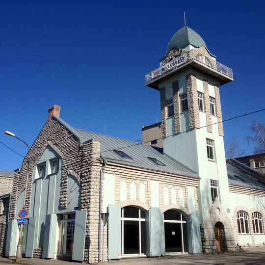 Fire house of Tallinn pulp and paper mill