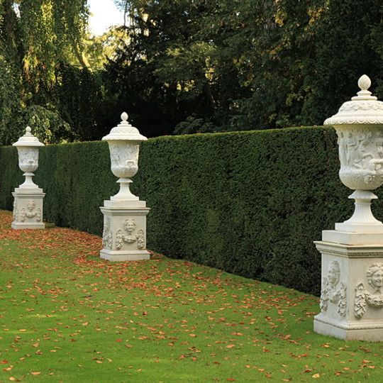 Four Urns, At Rose Garden, At Anglesey Abbey