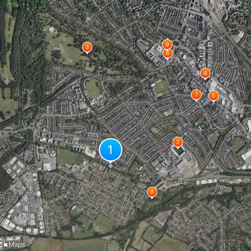 Croxley Rail Link Map