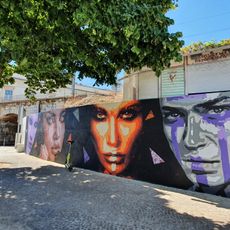 Mural junto ao Viaduto de Xabregas