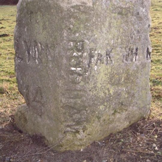 Milestone, opp. drive between "Rosedean" and "Albion House"