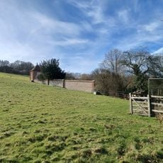 Walls Around Garden At West Of Manor Farm House