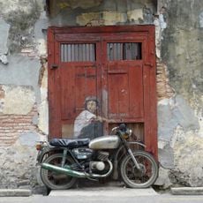 "Boy on a Bike" Mural